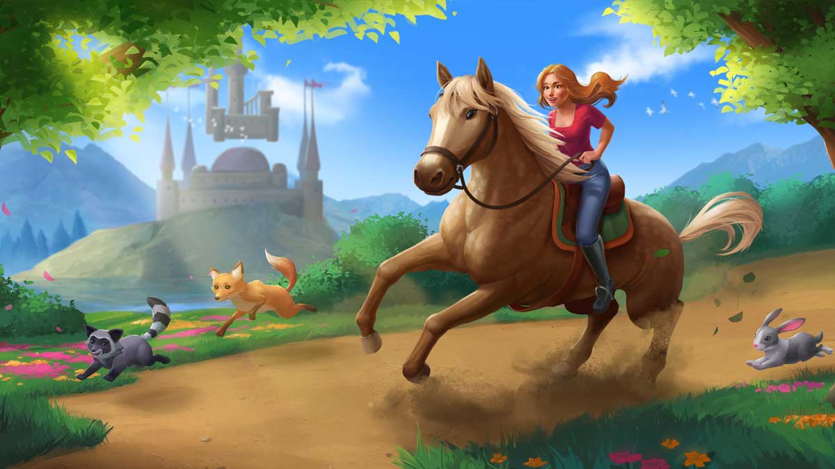 Horse Riding Tales - Wild Pony – Apps no Google Play