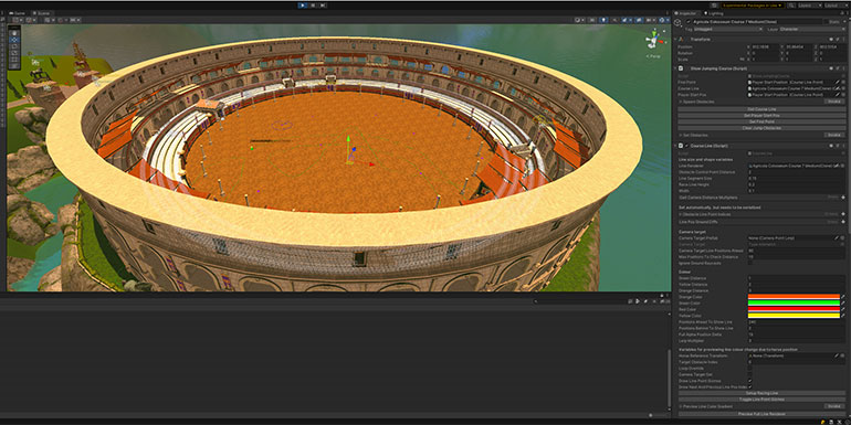 Agricola Stadium developer screen